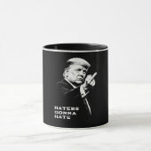 Trump Middle Finger 2026 Meme Funny マグカップ (中央)