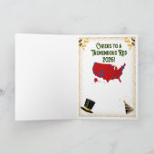 Trump New Year's Card | Funny Trump Card カード (内部)