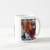 TRUMP "NO FASCIST USA" COFFEE MUG コーヒーマグカップ (正面右)