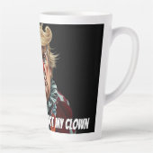 Trump: "Not My Circus, Not My Clown" カフェラテマグ (右)
