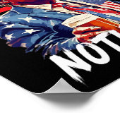 Trump Nothing Can Stop What's Coming Nothing ポスター (角)