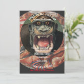 Trump Personalized Name Tiki Bar Your City State 招待状 (スタンド正面)