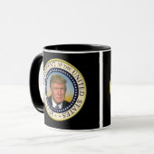 Trump Photo Presidential Seal大統領 マグカップ (正面左)