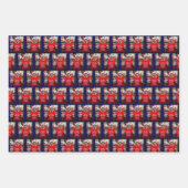 Trump Photo | Trump Make Christmas Great Again ラッピングペーパーシート (正面3)