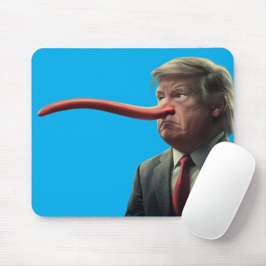 Trump Pinnochio マウスパッド (マウス)