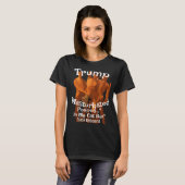 Trump Pooped Masturbated Sock Drawer Tulsi Gabbard Tシャツ (正面フル)