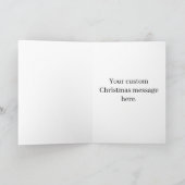 Trump Pop Art Christmas Card Custom Message MAGA カード (内部)