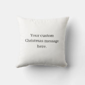 Trump Pop Art Christmas Pillow Holiday Decor クッション (裏面)