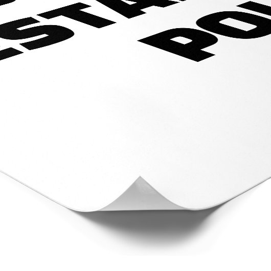 Trump Poster ポスター (角)