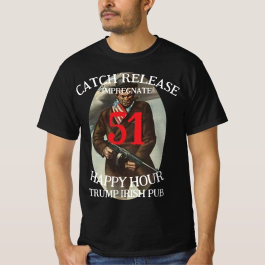 Trump Pub Jersey Numbered Signature Autographed Tシャツ (正面)