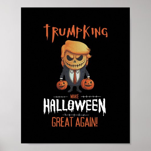 Trump Pumpkin Make Halloween Great Again  ポスター (正面)