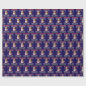 Trump Santa Claus Hat Make Christmas Great Again ラッピングペーパー (フラット)