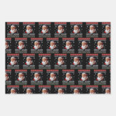 Trump Santa Claus Make Christmas Great Again ラッピングペーパーシート (正面)