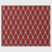 Trump Santa Claus Make Christmas Great Again Red ラッピングペーパー (フラット)