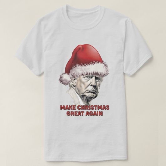 Trump Santa Claus Tシャツ (デザイン正面)