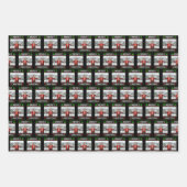 Trump Santa Hat | Trump Merry Christmas Ugly Xmas  ラッピングペーパーシート (正面)