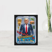 Trump Satire Survived Recession Box Set Action Fig カード (正面)