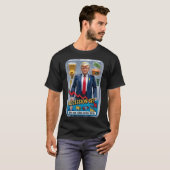 Trump Satire Survived Recession Box Set Action Fig Tシャツ (正面フル)