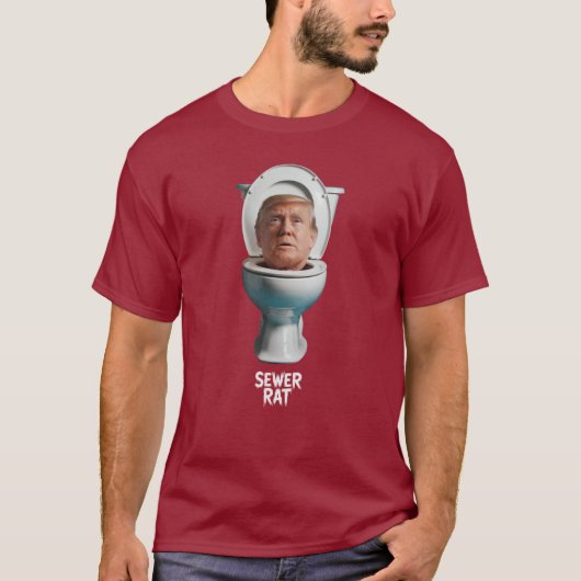 Trump Sewer Rat T-Shirt Tシャツ (正面)