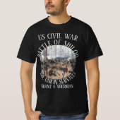 TRUMP SHILOH US CIVIL WAR GRANT & SHERMAN Tシャツ (正面)