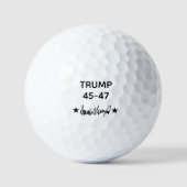 Trump Signature 45-47 ゴルフボール (正面)
