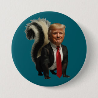 Trump Skunk Button 缶バッジ