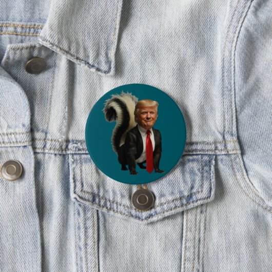 Trump Skunk Button 缶バッジ (インサイチュ)