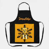 Trump/Snowflake Apron エプロン (正面)