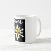 Trump/Snowflake Coffee Mug コーヒーマグカップ (正面右)