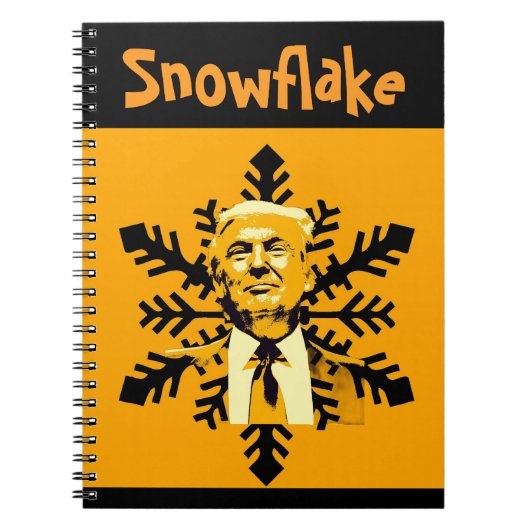 Trump/Snowflake Notebook ノートブック (正面)