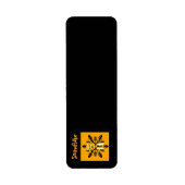 Trump/Snowflake Return Address Label ラベル (正面)