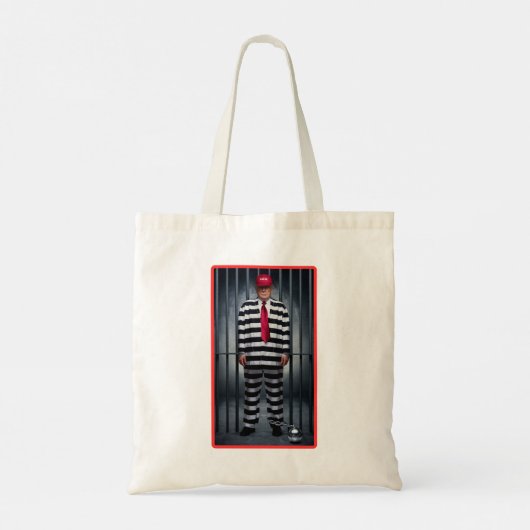Trump Stripes Tote Bag トートバッグ (裏面)