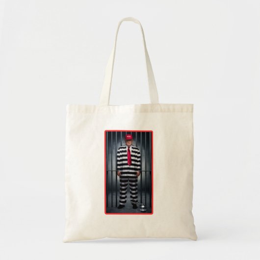 Trump Stripes Tote Bag トートバッグ (正面)