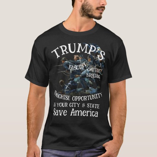 Trump Submissive Wives Breeding Program Begins Tシャツ (正面)