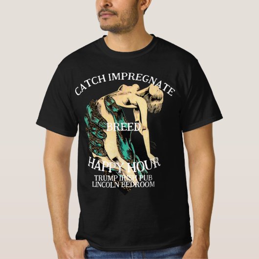 Trump Submissive Wives Breeding Program Begins Tシャツ (正面)