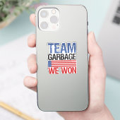 Trump - Team Garbage We Won シール (スマートフォン)