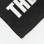 Trump Thank God The Left Can't Aim , Small, Black  フリースブランケット (角)