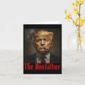 Trump The Donfather – アメリカクール大統領 カード (黄色い花)