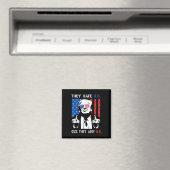 Trump They Hate Us Cuz They Ain’t Us 面白い7月4日 マグネット (インサイチュ (食洗機))