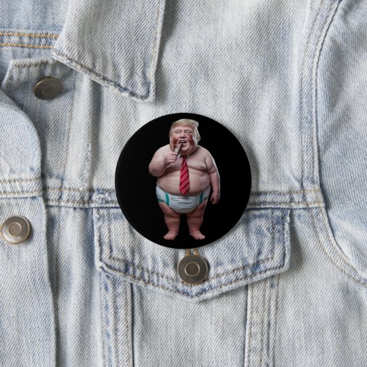 Trump Toddler Button 缶バッジ (インサイチュ)