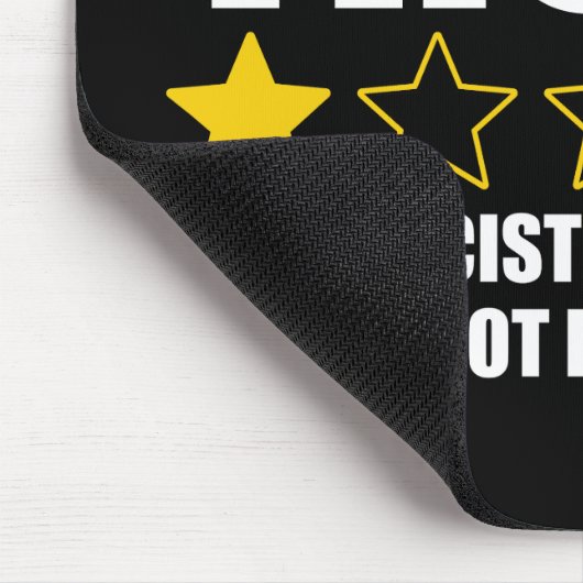 Trump - Too Fascisty Would Not Recommend マウスパッド (コーナー)