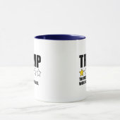 Trump - Too Fascisty Would Not Recommend マグカップ (中央)