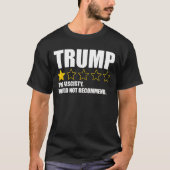 Trump - Too Fascisty Would Not Recommend Tシャツ (正面)