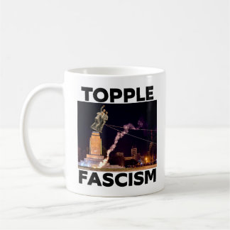 TRUMP "TOPPLE FASCISM" COFFE MUG コーヒーマグカップ