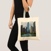 Trump Tower Chicago River トートバッグ (正面(商品))