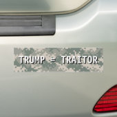 TRUMP = TRAITORバンプシール バンパーステッカー (車上)