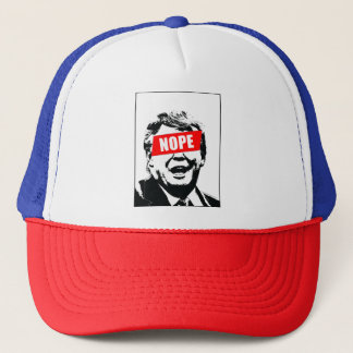 Trump Trucker Hatへの「なし」 キャップ
