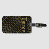 TRUMP USA  GOLD  ラゲッジタグ (正面横)
