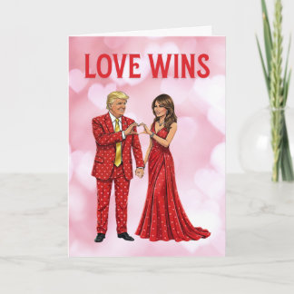 Trump Valentine | Trump Valentine's Day Card カード