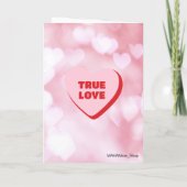 Trump Valentine | Trump Valentine's Day Card カード (裏面)